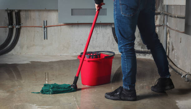 Water damage restoration process in Crossville, AL